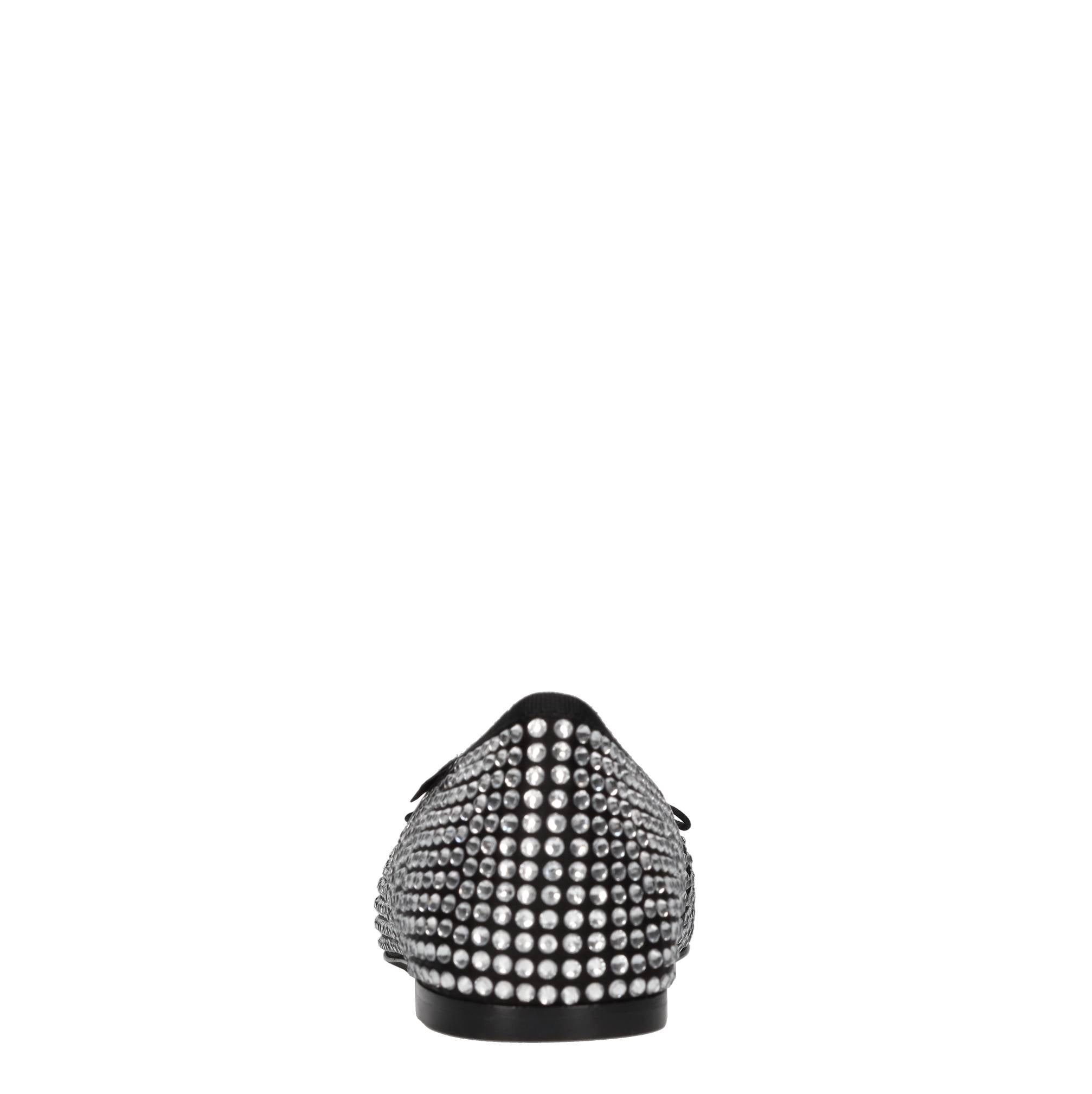Ballerine Billie in tessuto e strass 