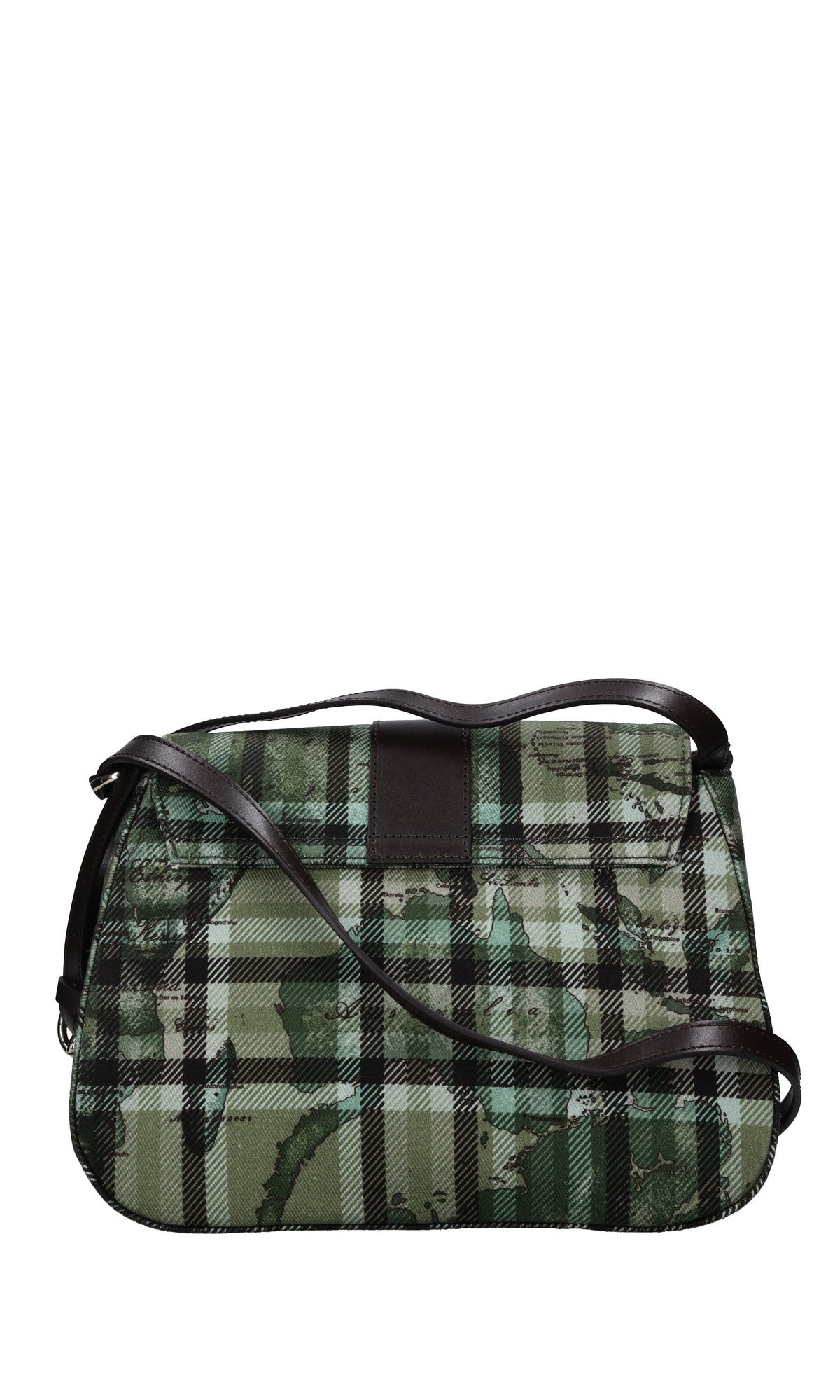 Borsa in pelle e cotone 