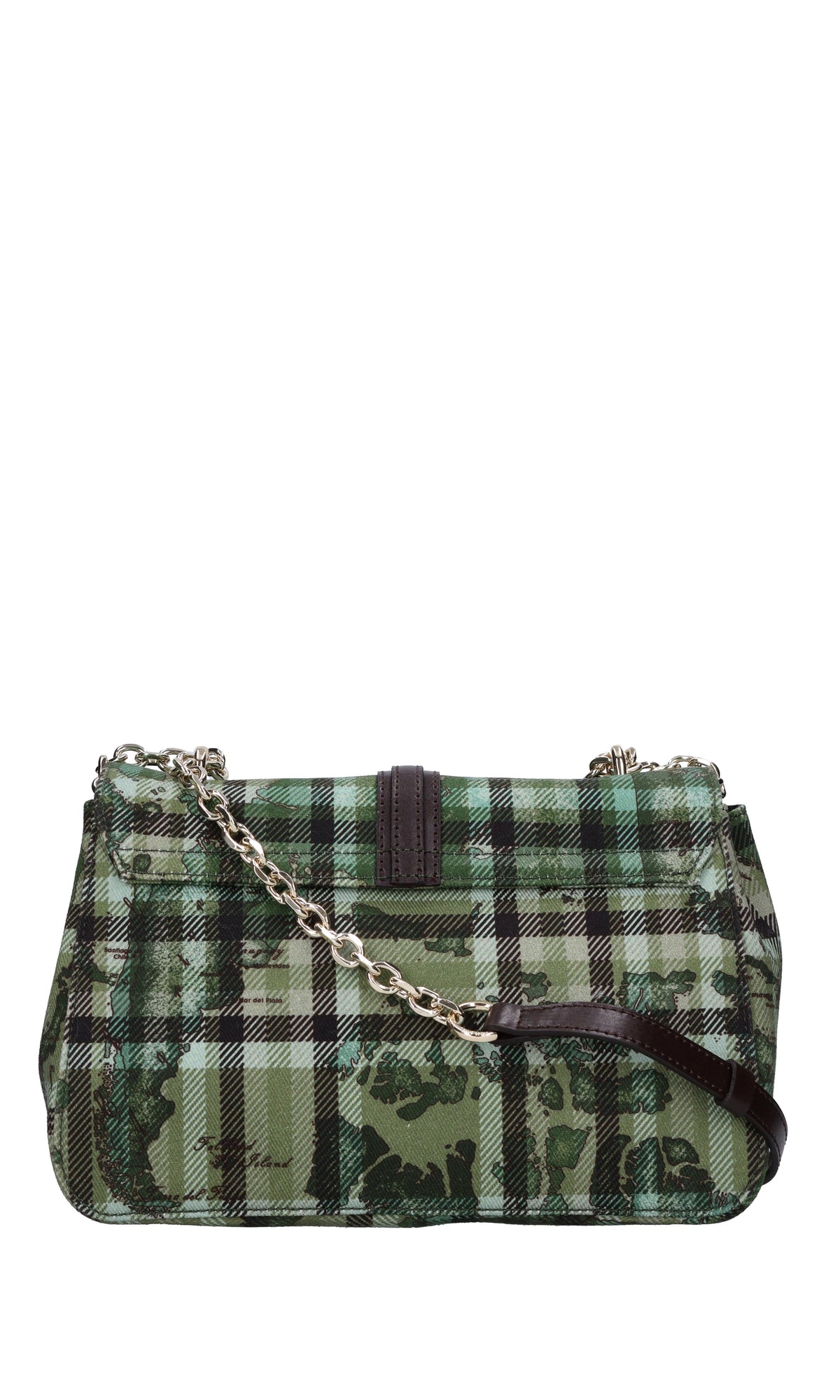 Borsa in tessuto e pelle 