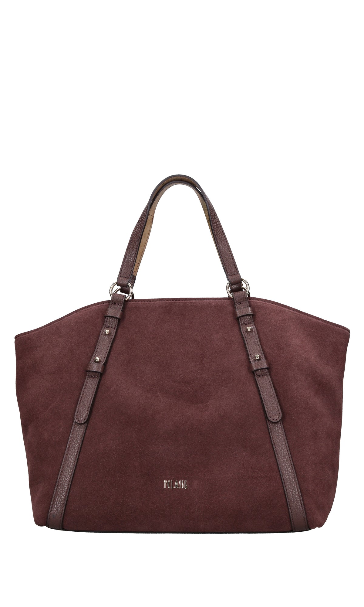 Borsa in pelle, camoscio ed ecopelle 