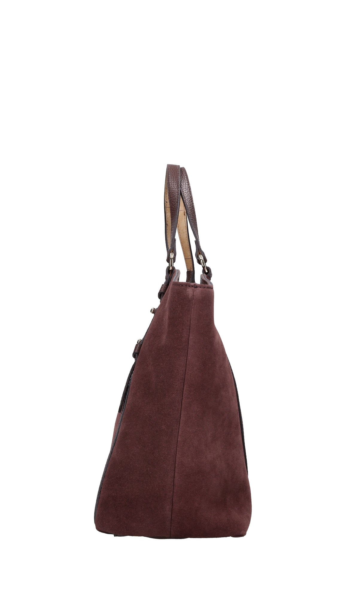 Borsa in pelle, camoscio ed ecopelle 
