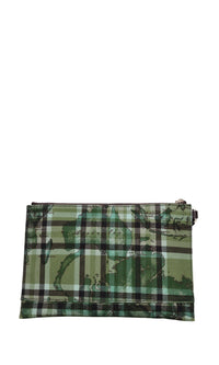 Borsa in pelle e cotone 