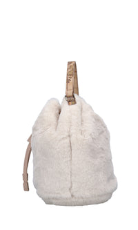Borsa in ecopelliccia ed ecopelle 
