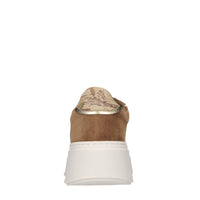 Sneakers in camoscio ed ecopelle 