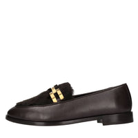 Mocassini Brandi Shearling in pelle e pelliccia 