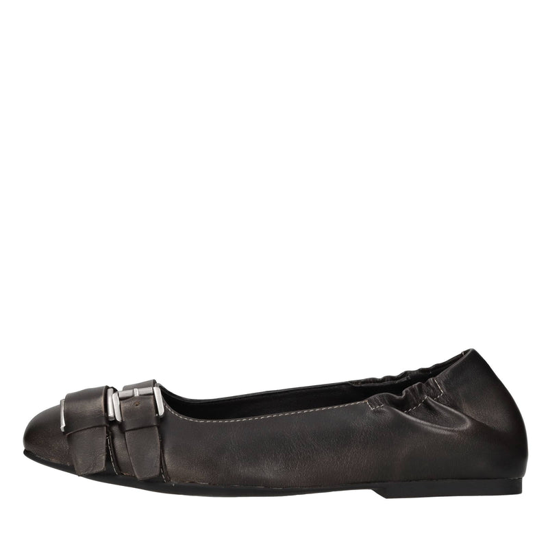 Ballerine in  pelle 