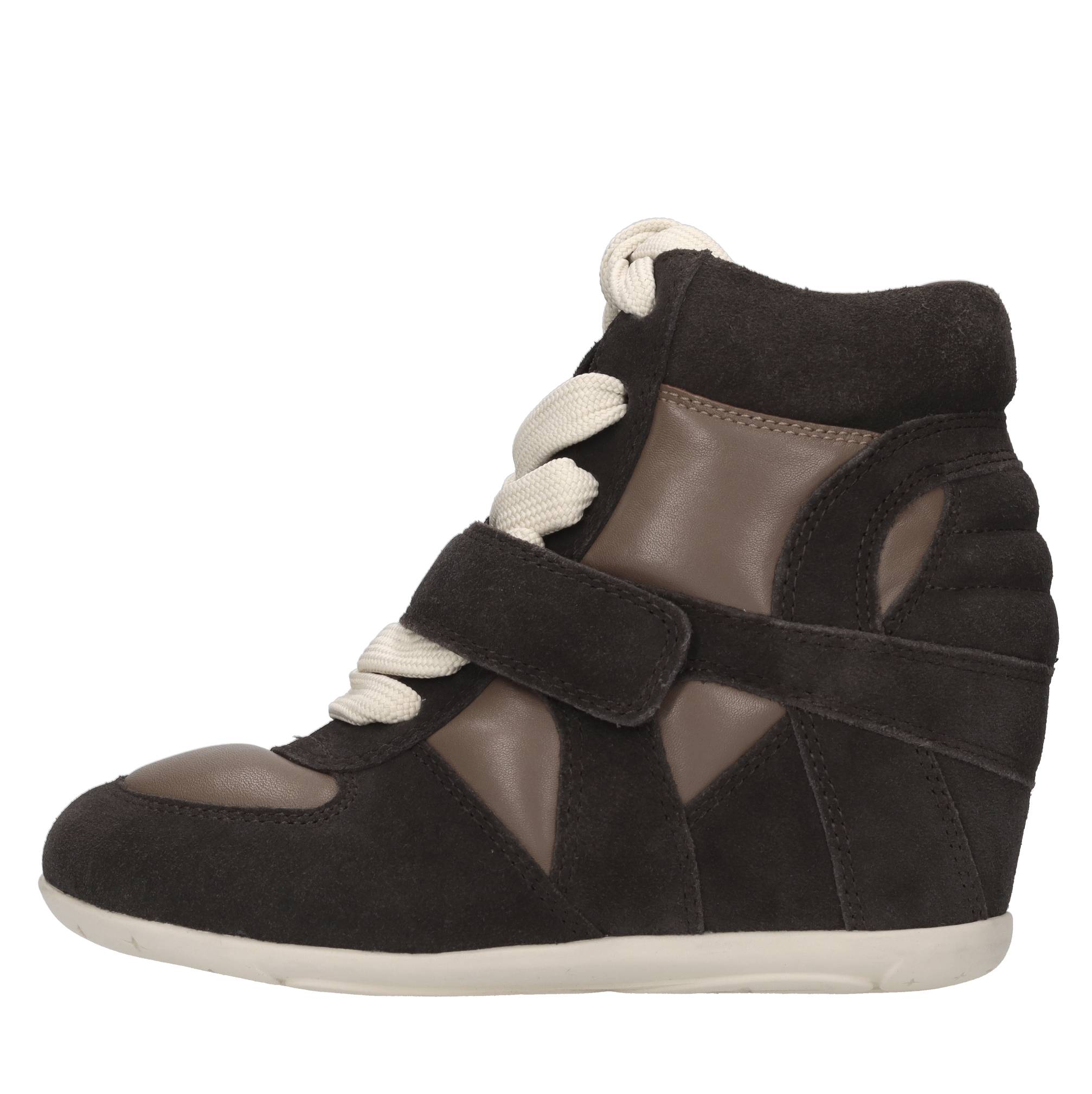 Sneakers in pelle e camoscio 