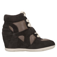 Sneakers in pelle e camoscio 