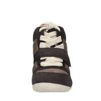 Sneakers in pelle e camoscio 