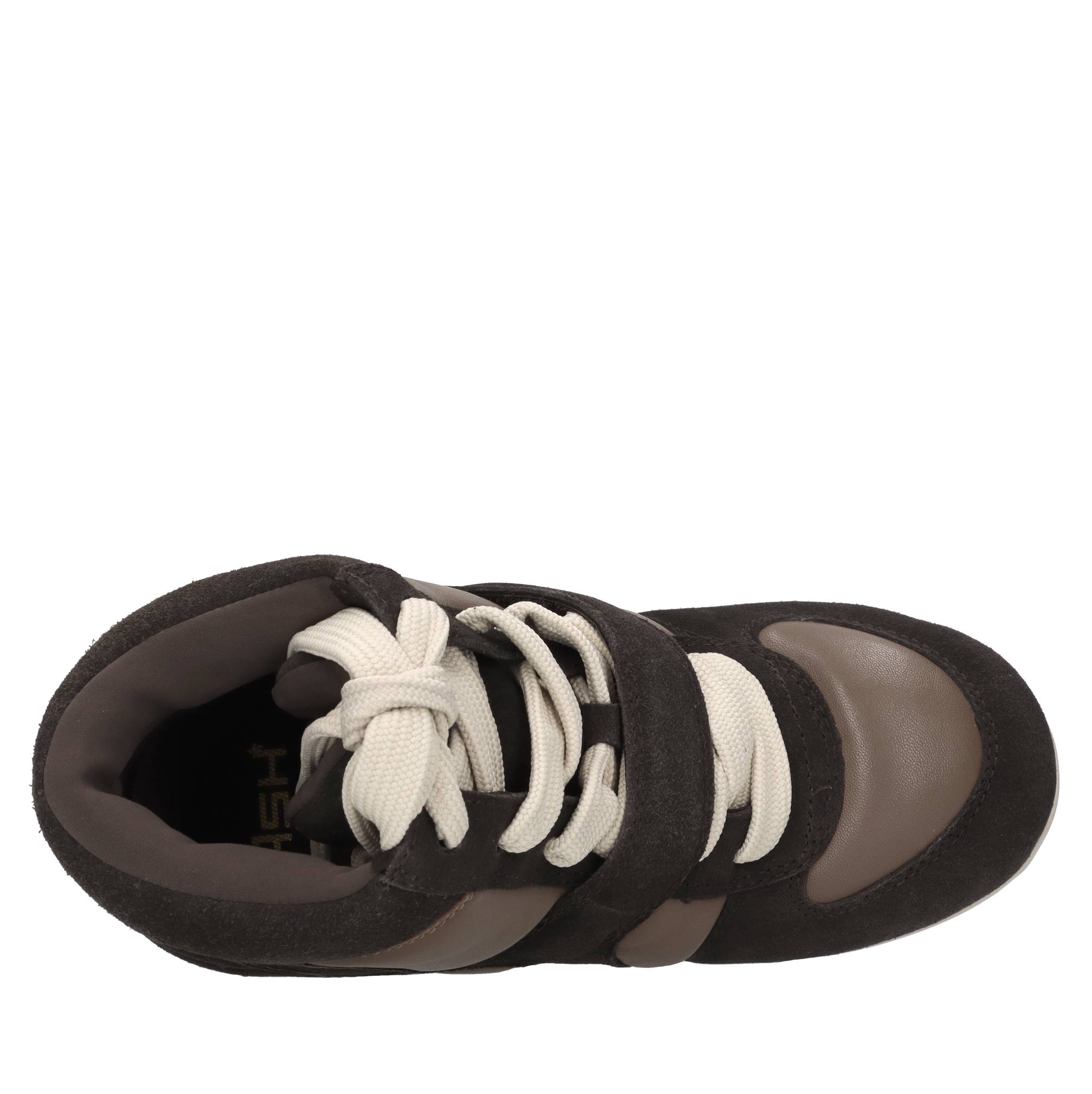 Sneakers in pelle e camoscio 