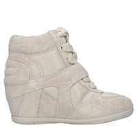 Sneakers in pelle e camoscio 