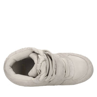 Sneakers in pelle e camoscio 