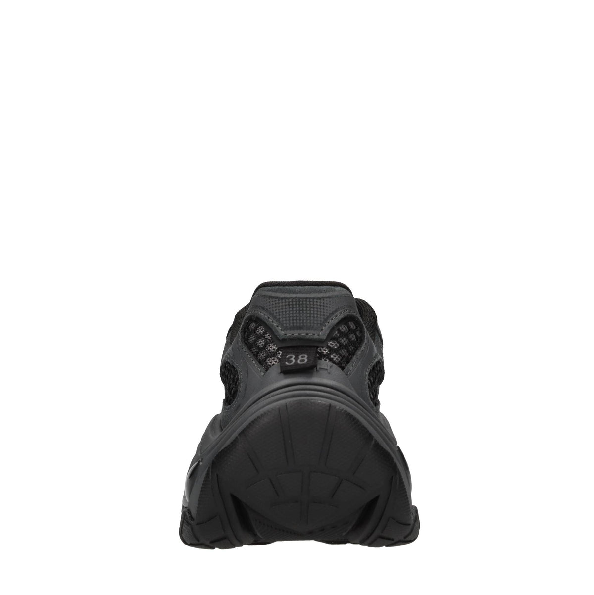 Sneakers in camoscio e tessuto 