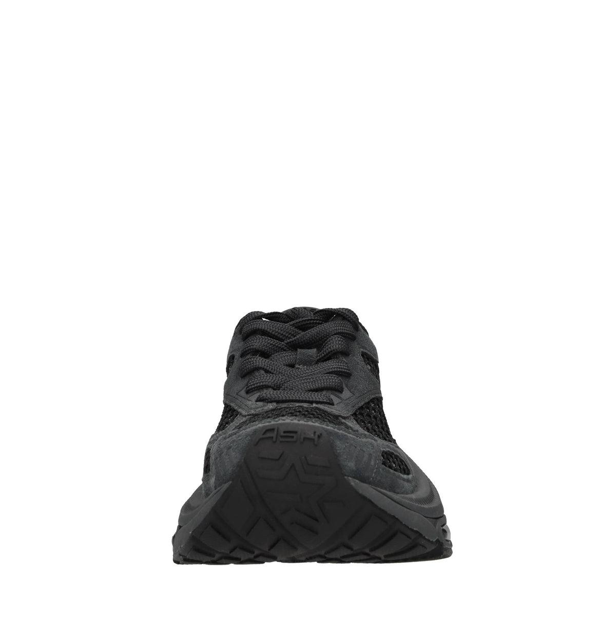 Sneakers in camoscio e tessuto 