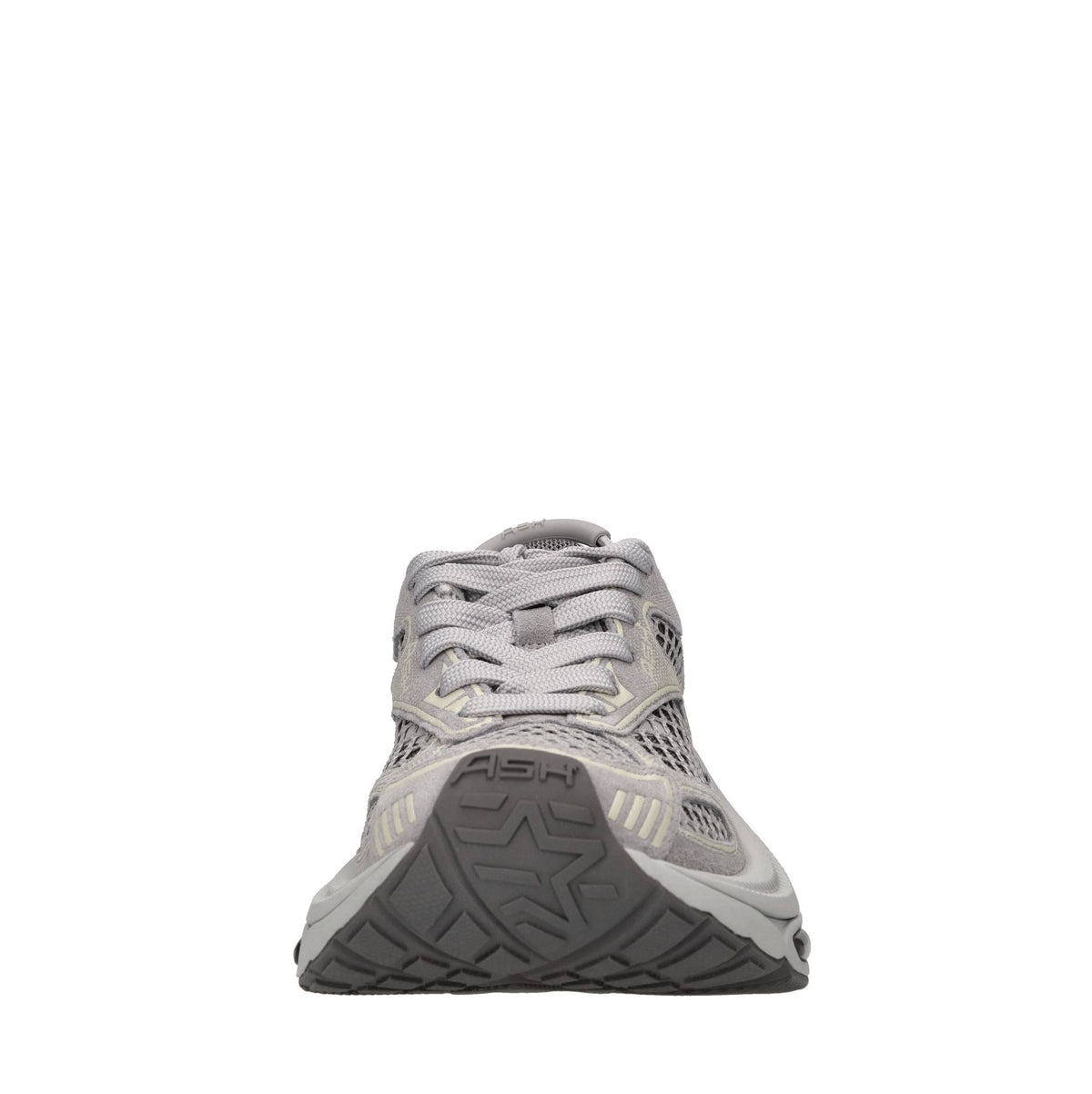 Sneakers in camoscio e tessuto 