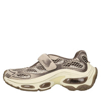 Sneakers slip-on in camoscio e tessuto 