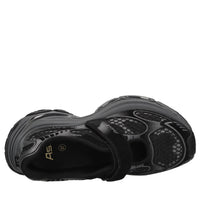 Sneakers slip-on in camoscio e tessuto 