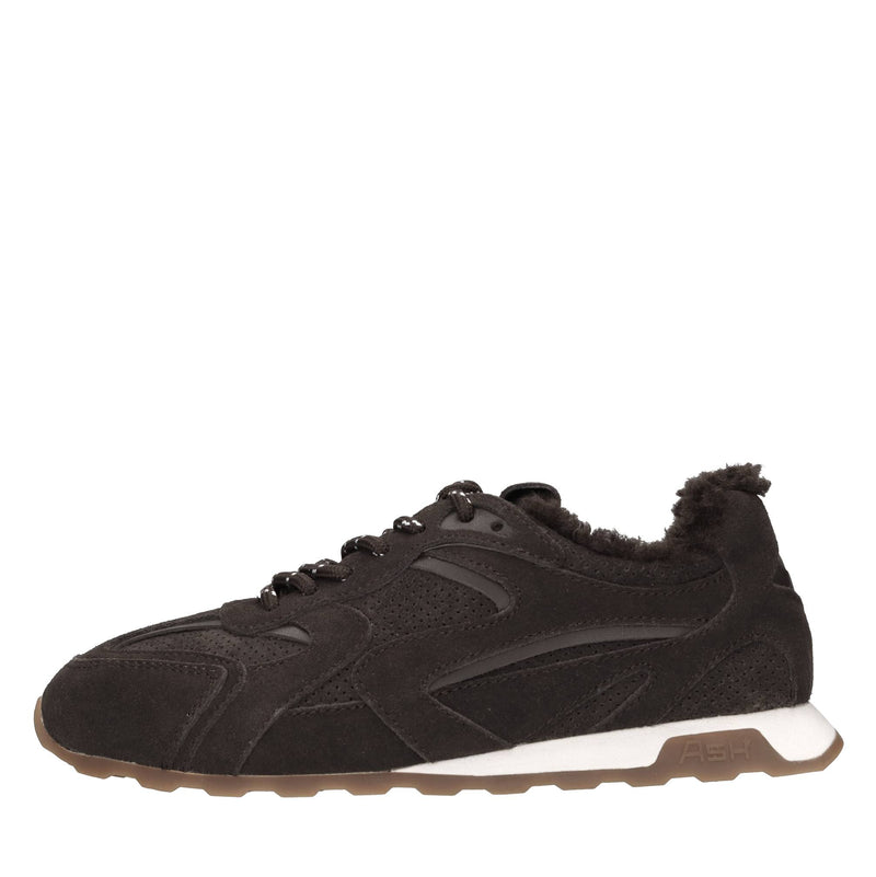 Sneakers in pelle e camoscio 