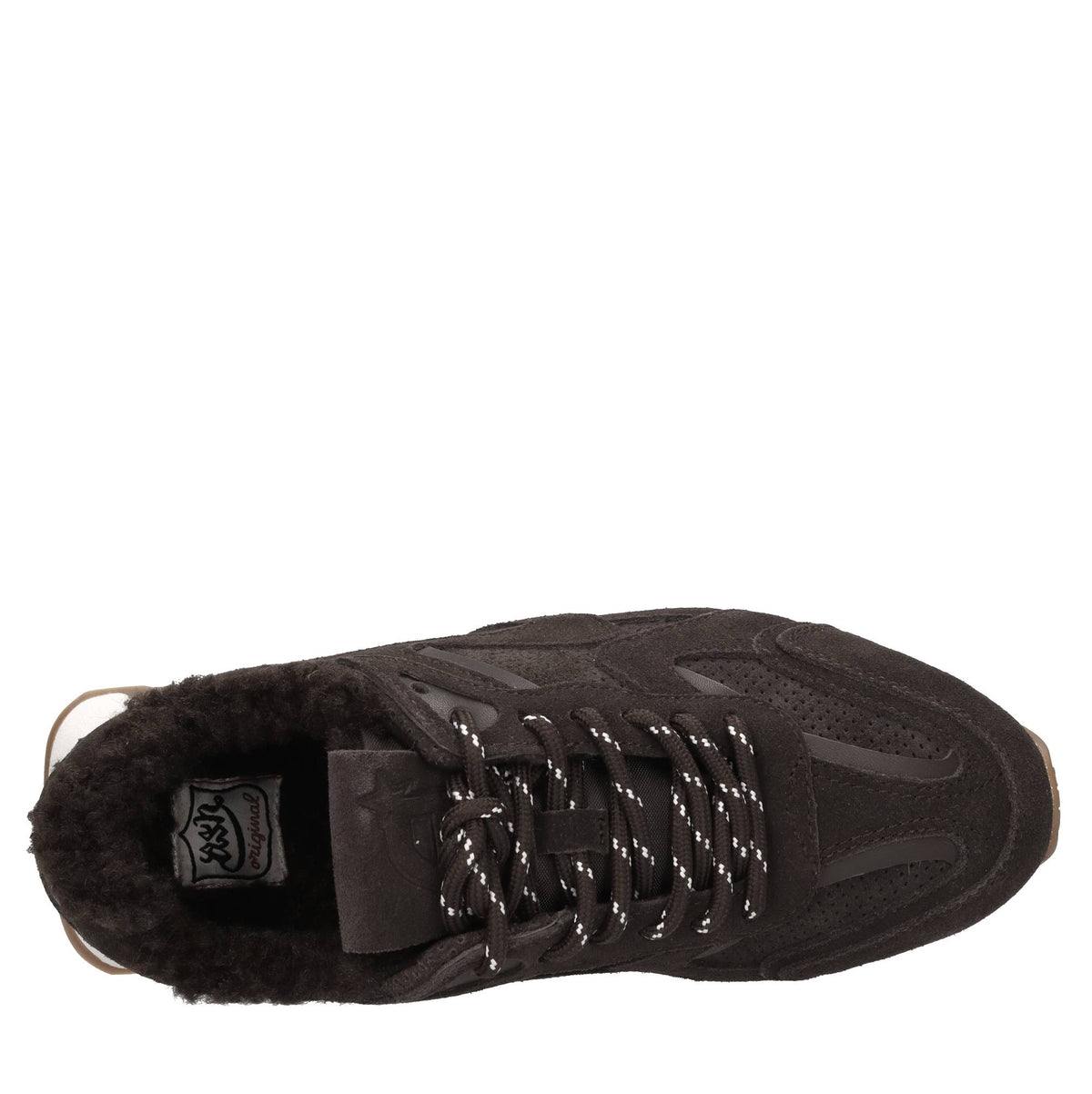 Sneakers in pelle e camoscio 
