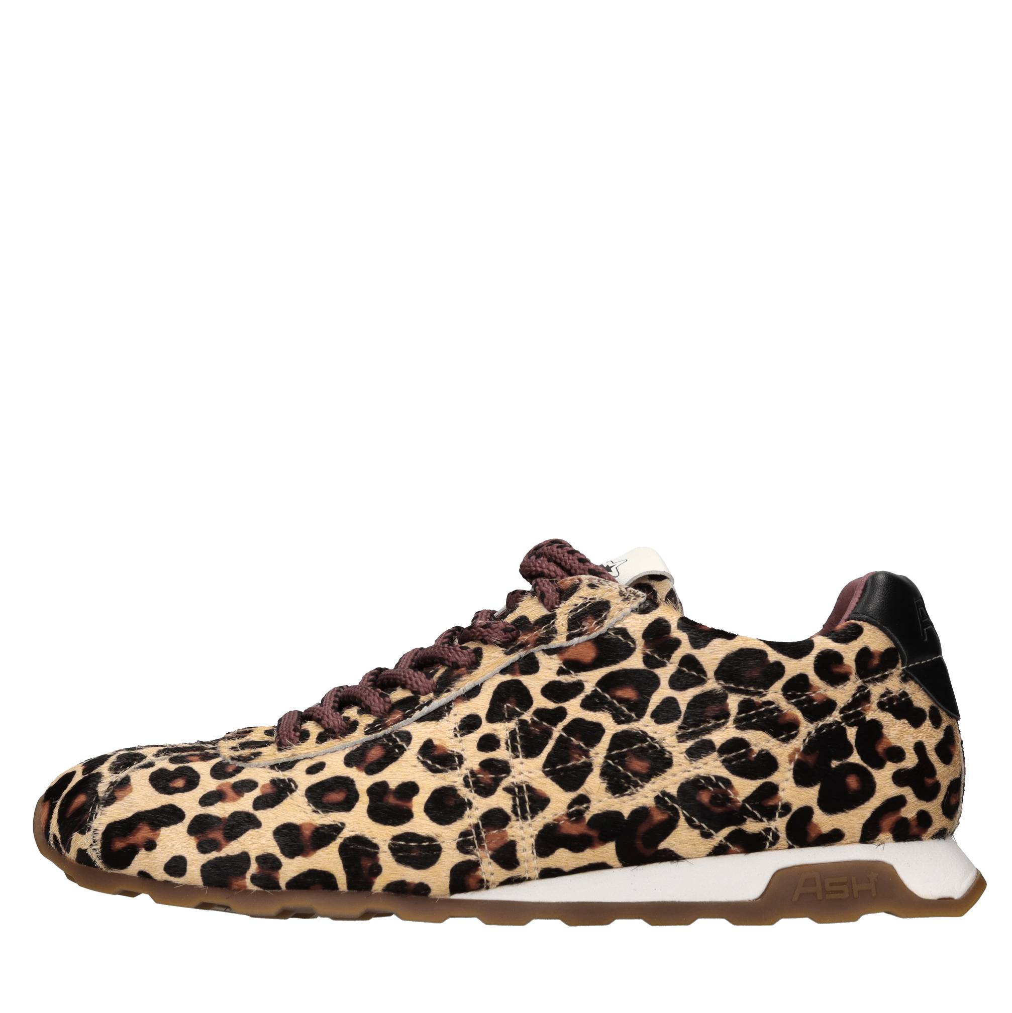 Sneakers in cavallino e pelle 