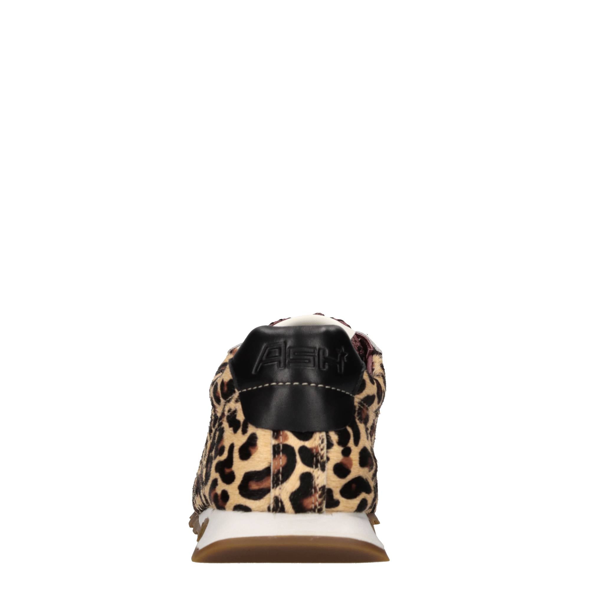 Sneakers in cavallino e pelle 