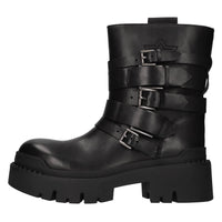 Stivaletti Biker in pelle 