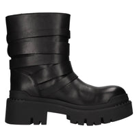 Stivaletti Biker in pelle 