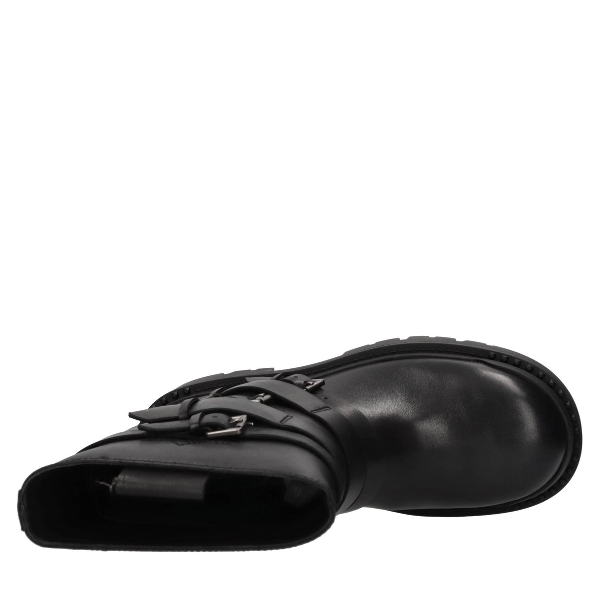 Stivaletti Biker in pelle 