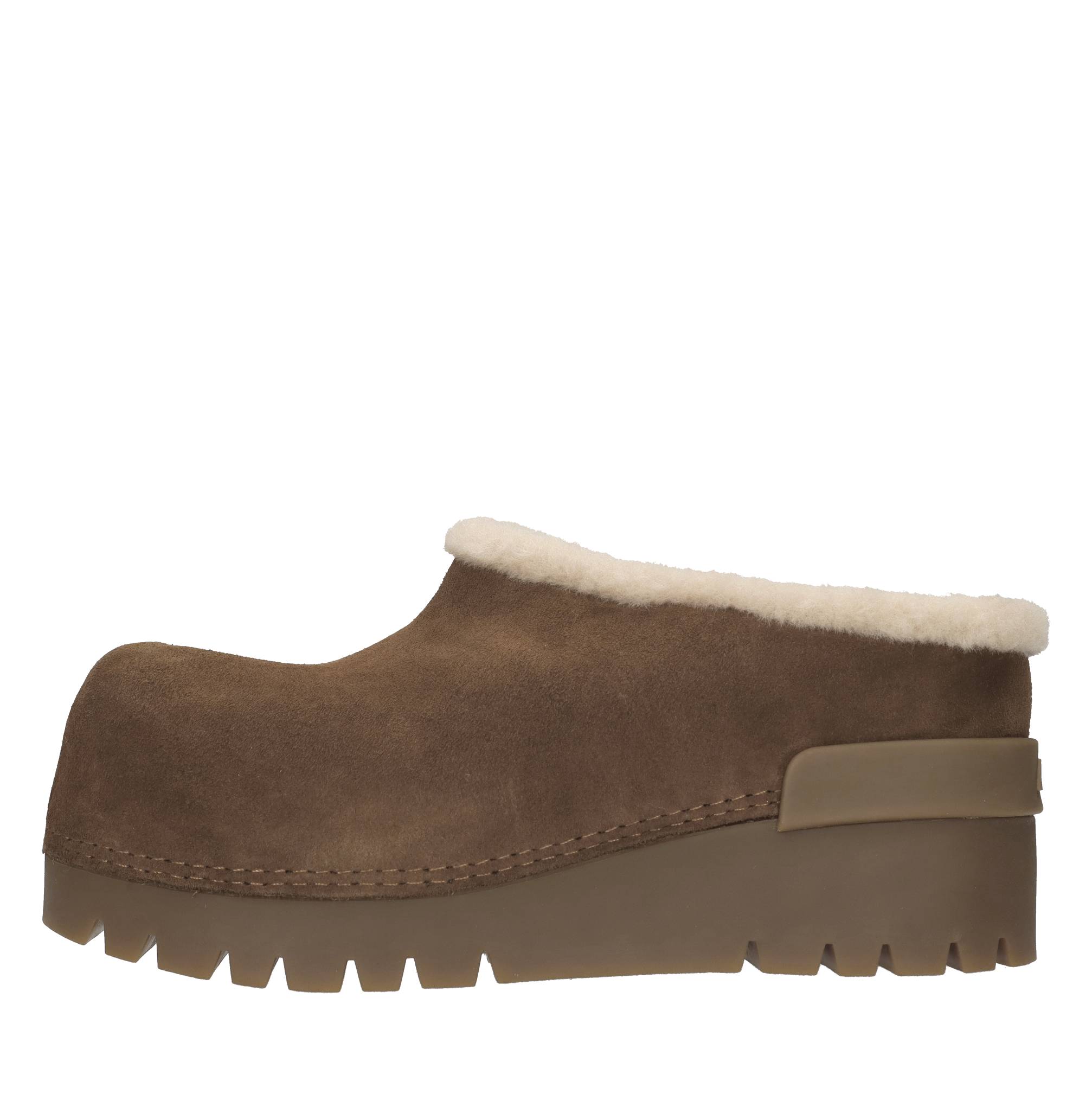 Sabot in camoscio 