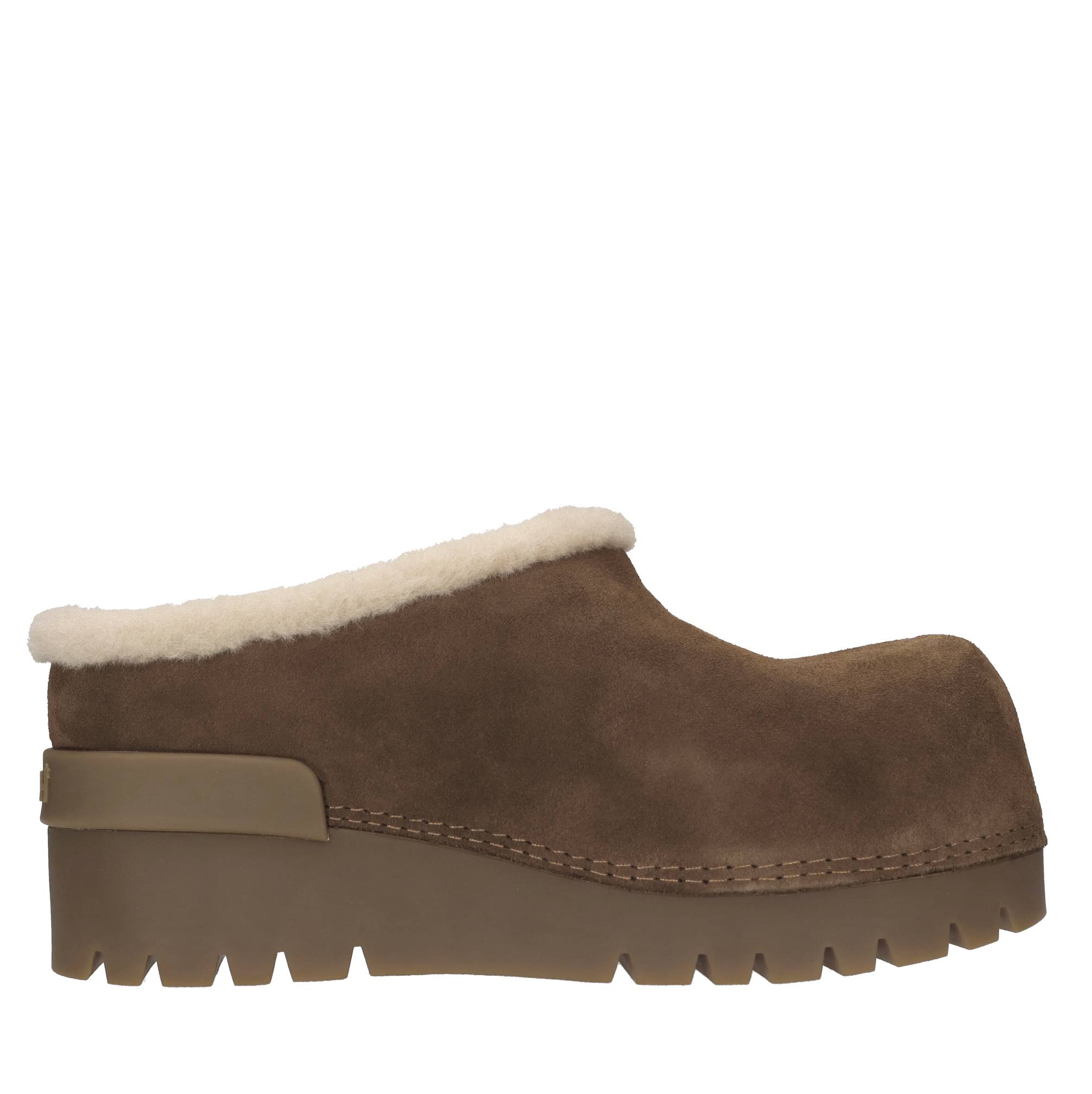 Sabot in camoscio 