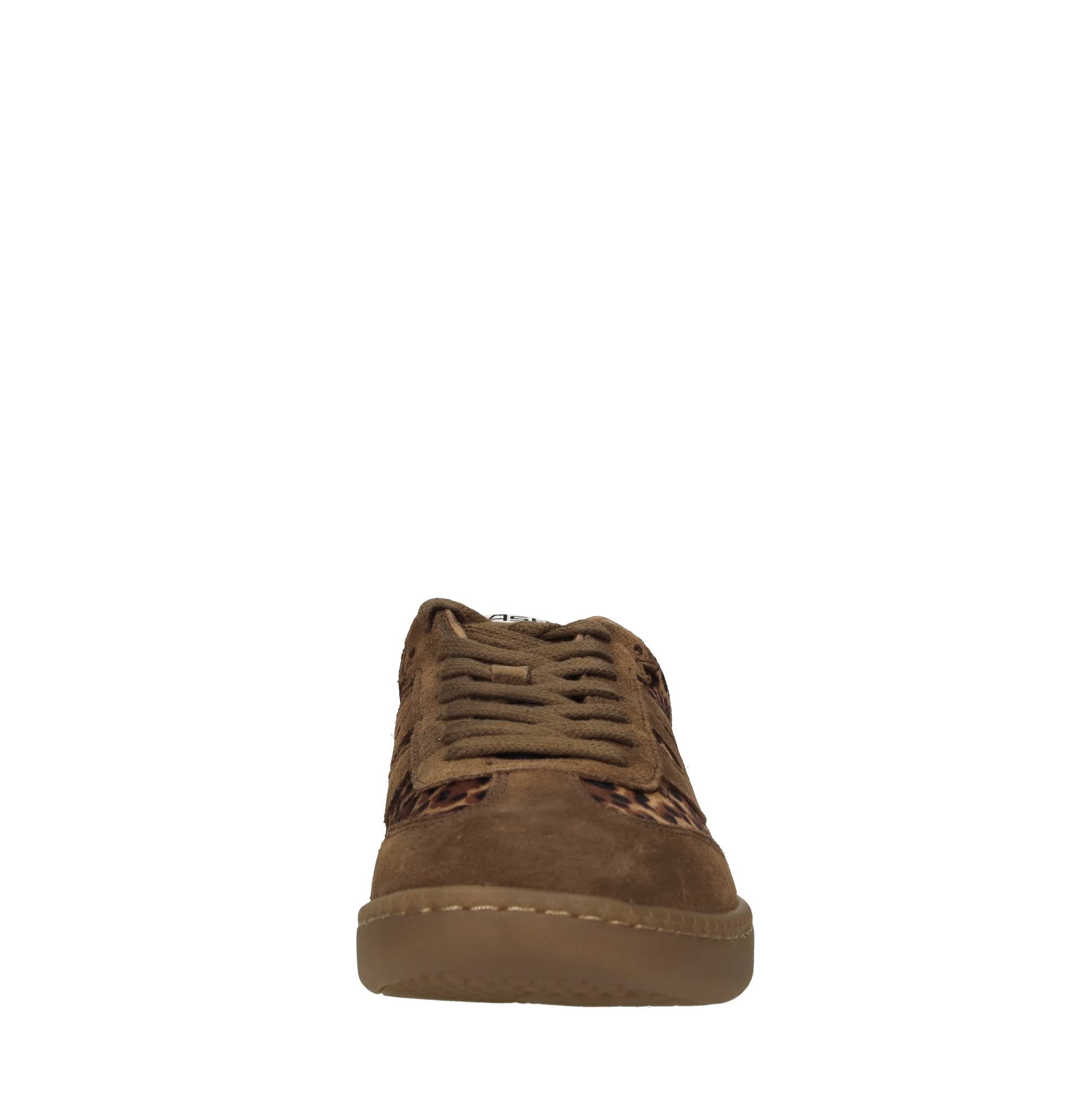 Sneakers in camoscio e cavallino 