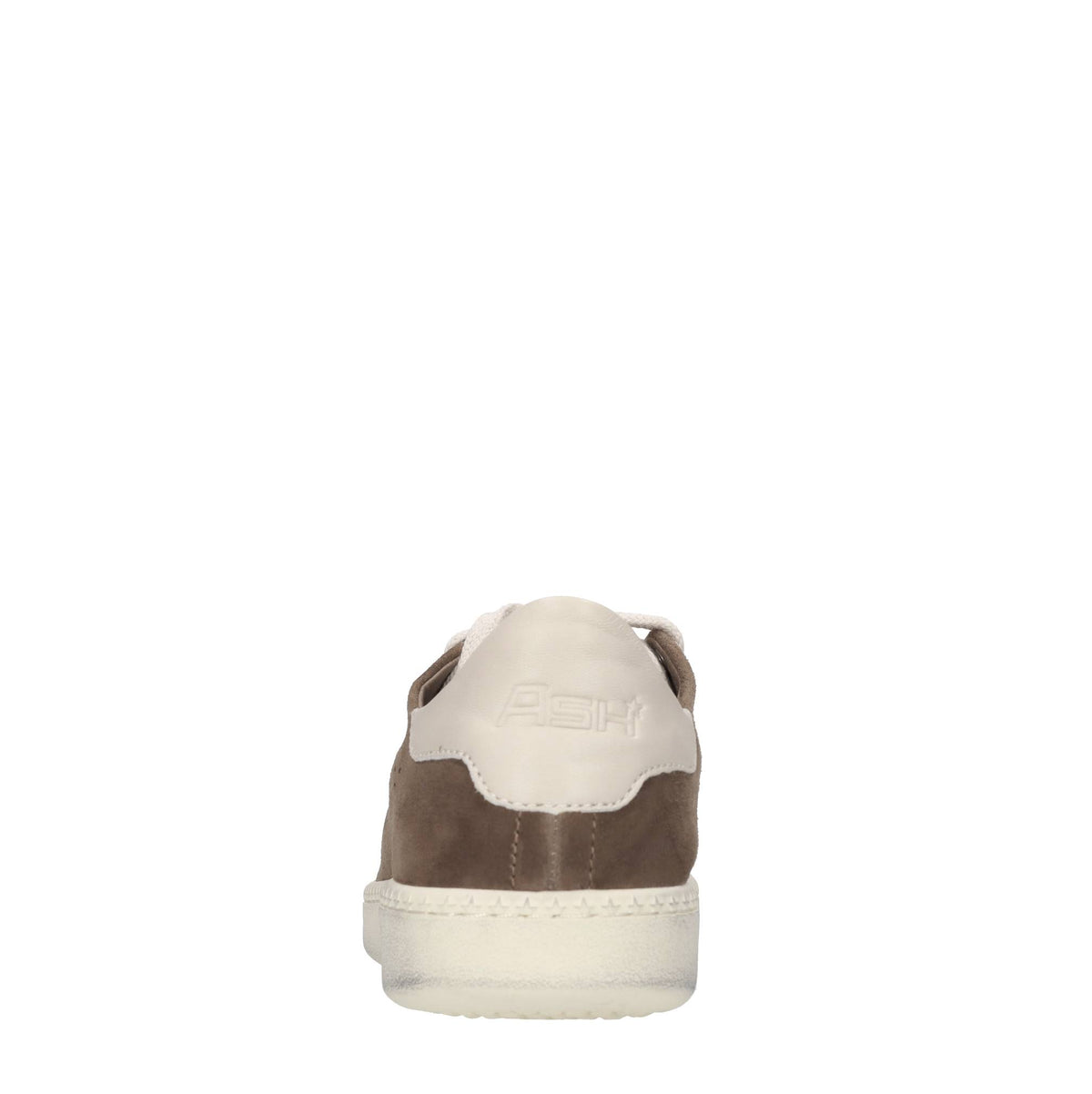 Sneakers in camoscio e pelle 