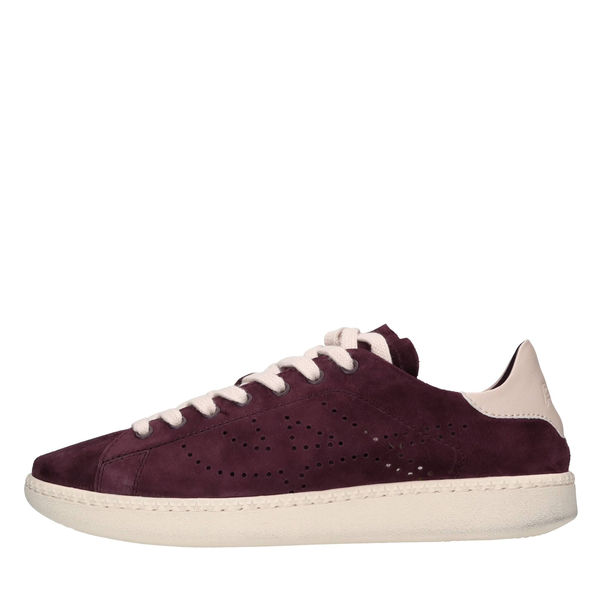 Sneakers in camoscio e pelle 