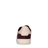 Sneakers in camoscio e pelle 