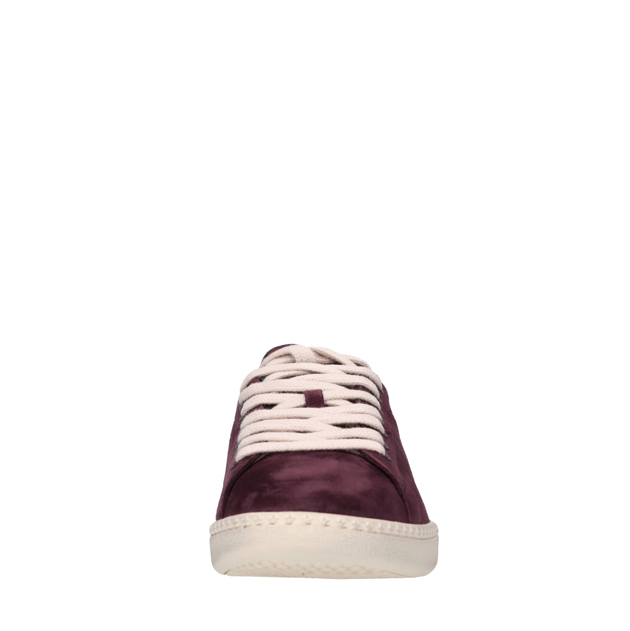 Sneakers in camoscio e pelle 