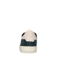 Sneakers in camoscio e pelle 