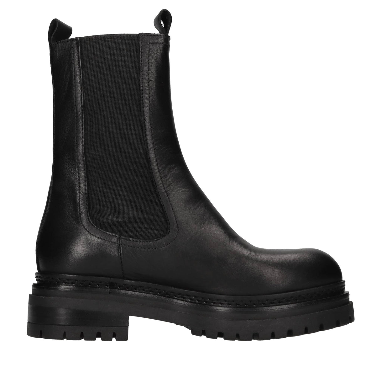 Stivaletti beatles in pelle 