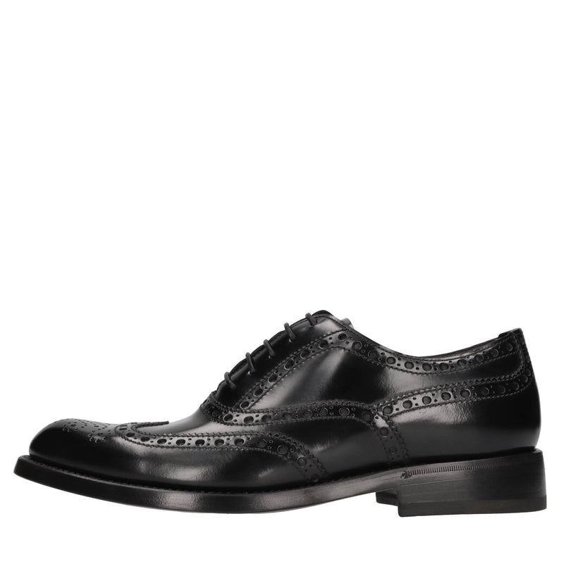Stringate in pelle 