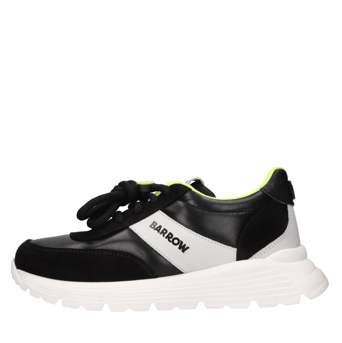 Sneakers in pelle e camoscio 