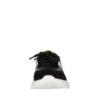 Sneakers in pelle e camoscio 