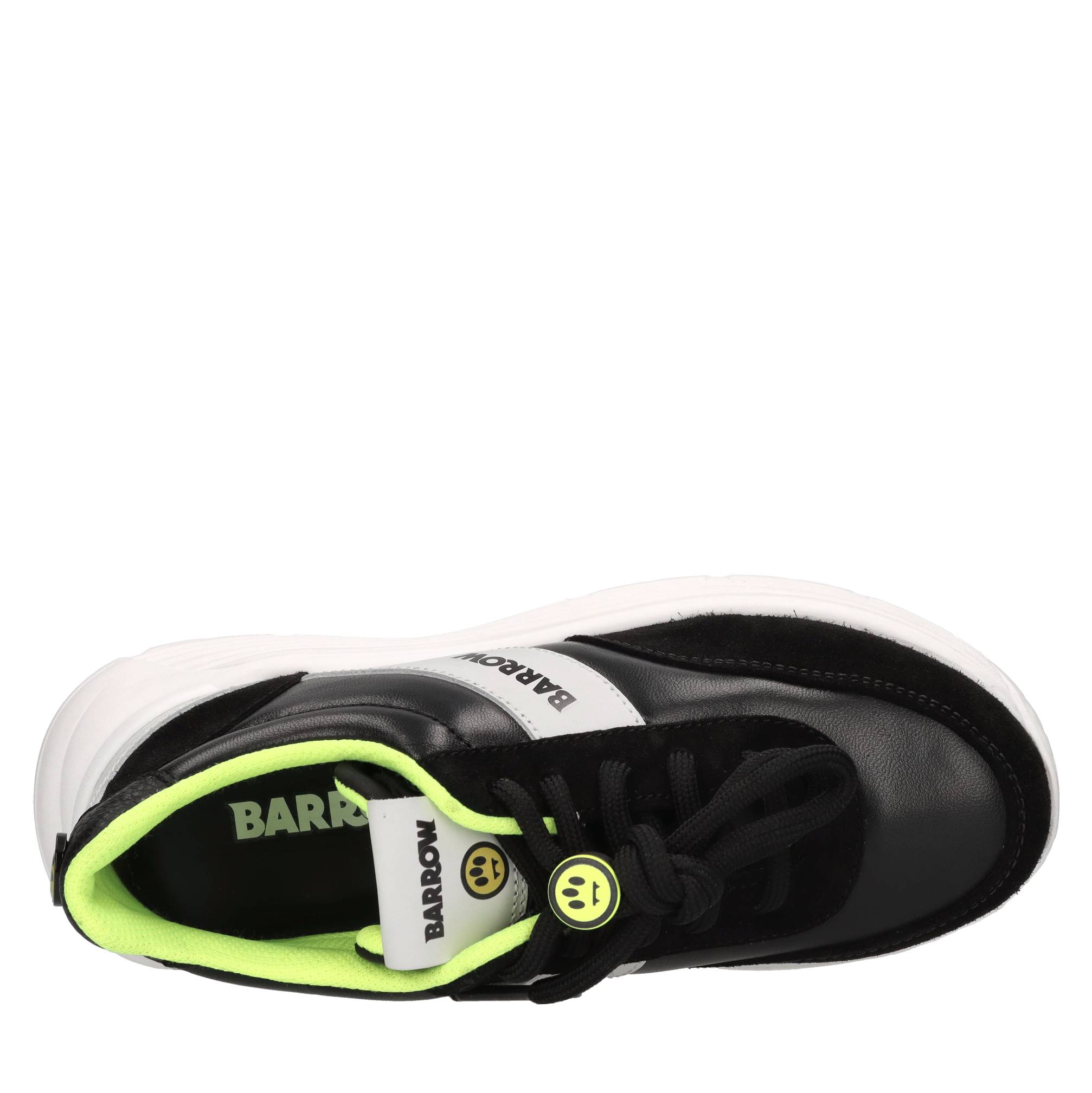 Sneakers in pelle e camoscio 