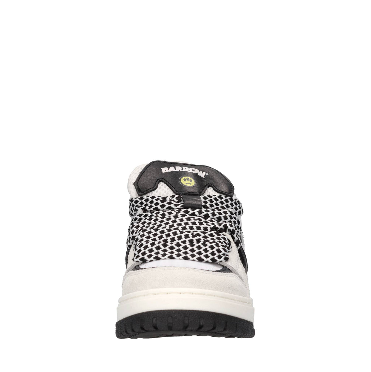 Sneakers in pelle, camoscio e tessuto 
