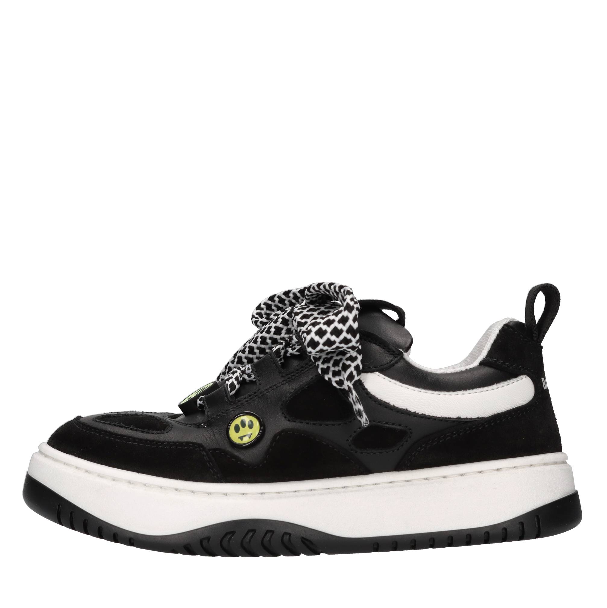 Sneakers in pelle e camoscio 