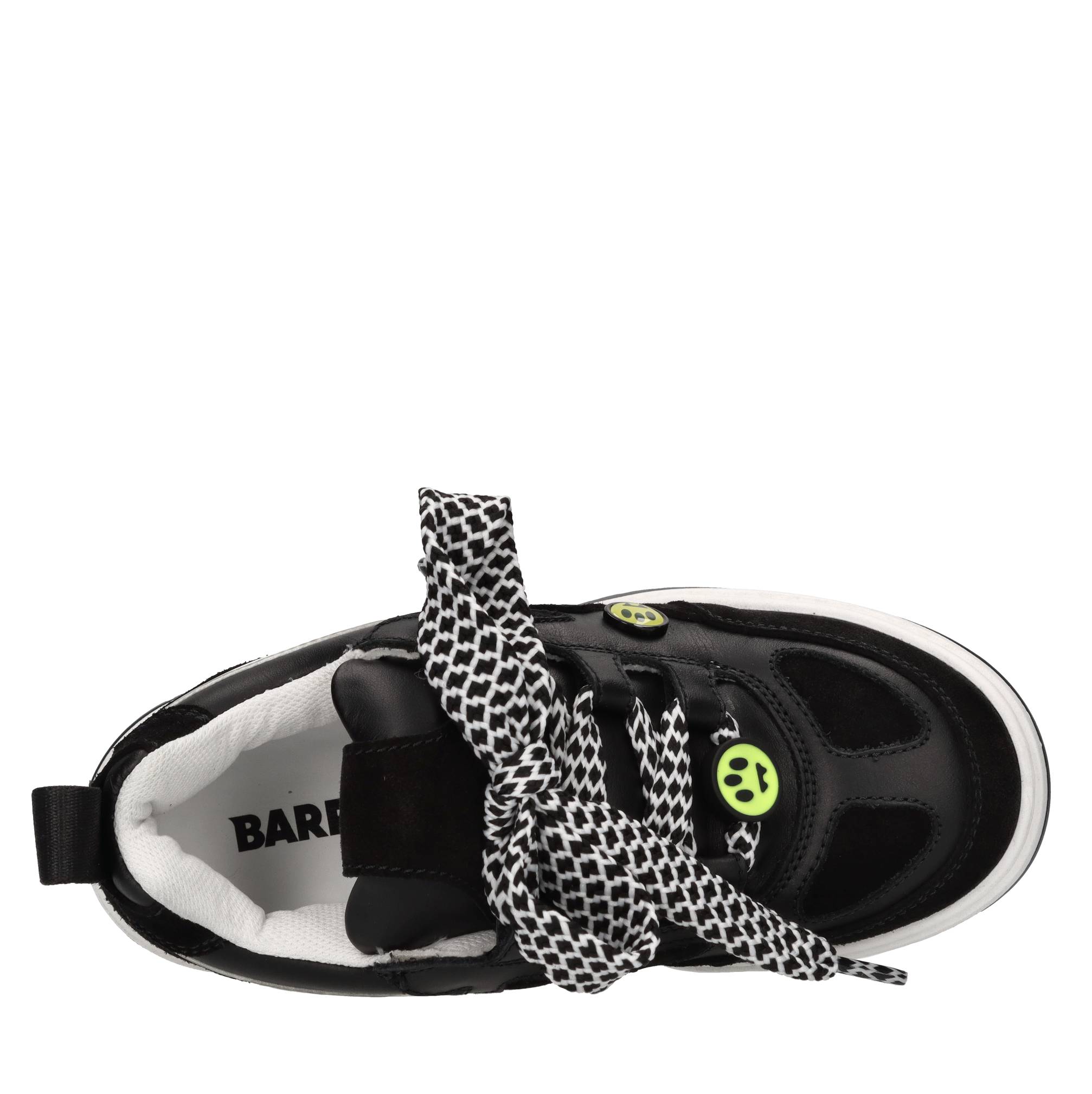 Sneakers in pelle e camoscio 