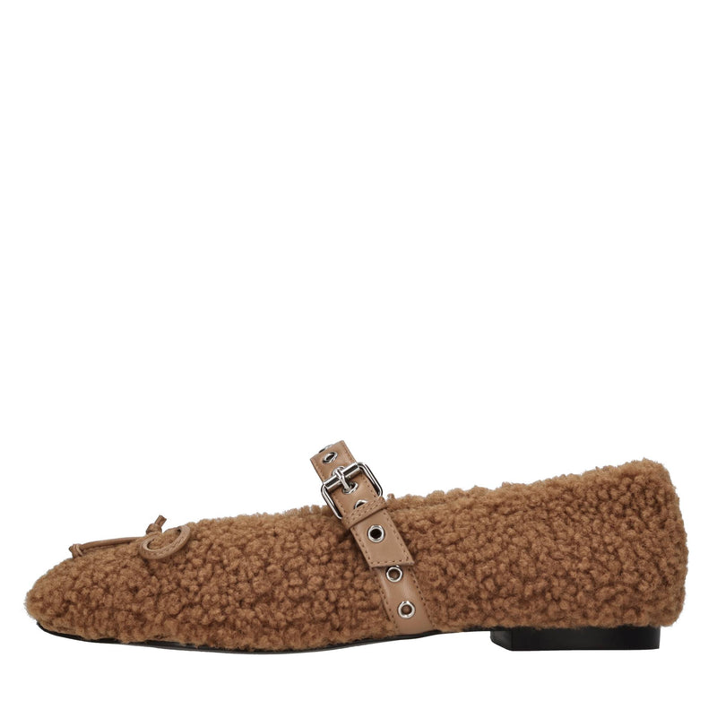 Ballerine in ecopelliccia 