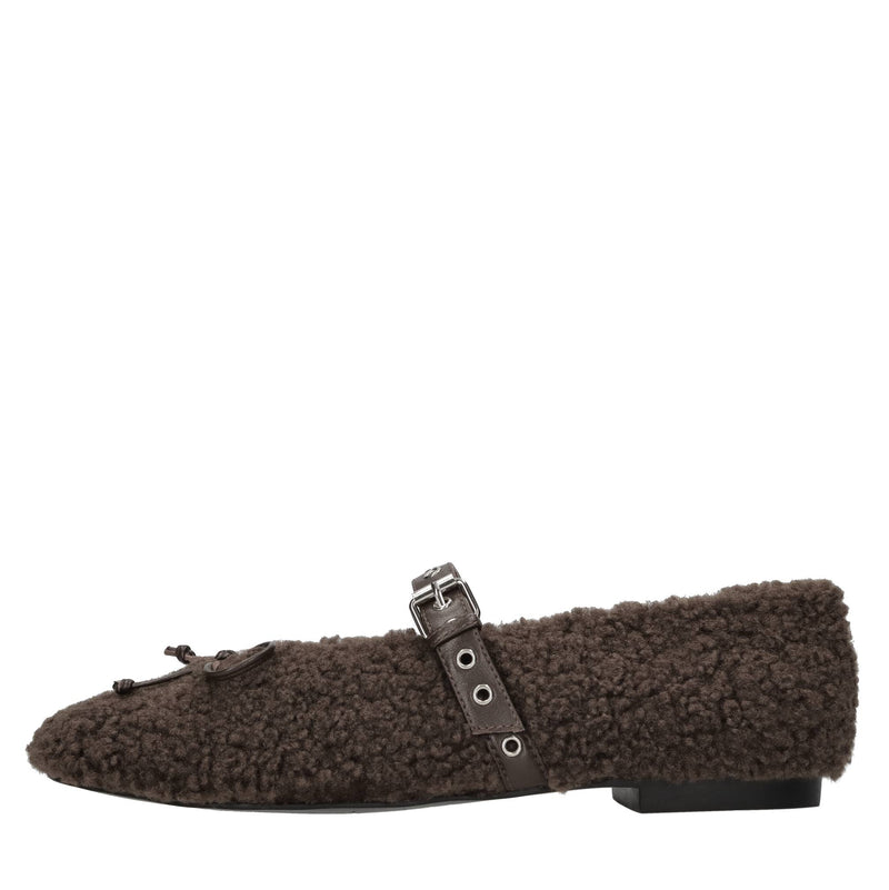 Ballerine in ecopelliccia 