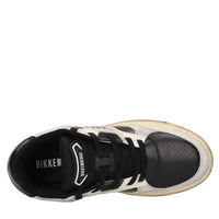 Sneakers in pelle,ecopelle e tessuto 
