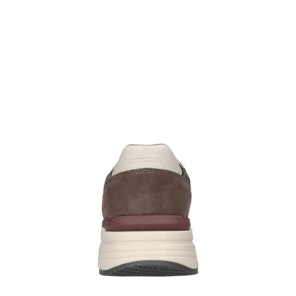 Sneakers in camoscio ed ecopelle 