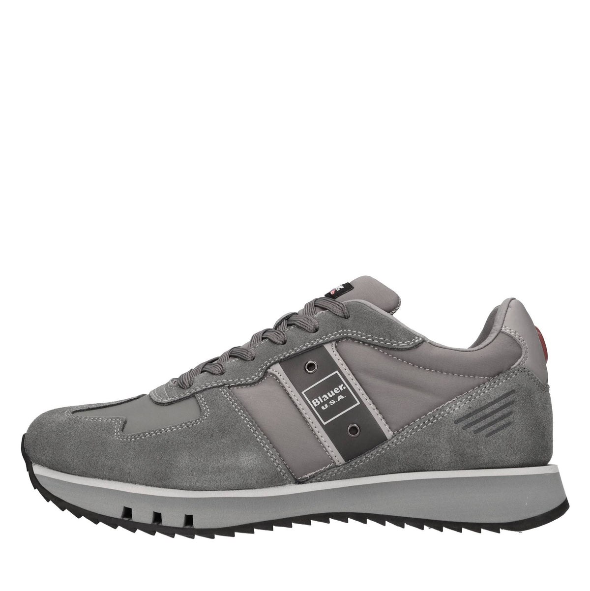 designed by Yono, Sneakers in camoscio, tessuto ed ecopelle 