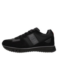 designed by Yono, Sneakers in camoscio, tessuto ed ecopelle 